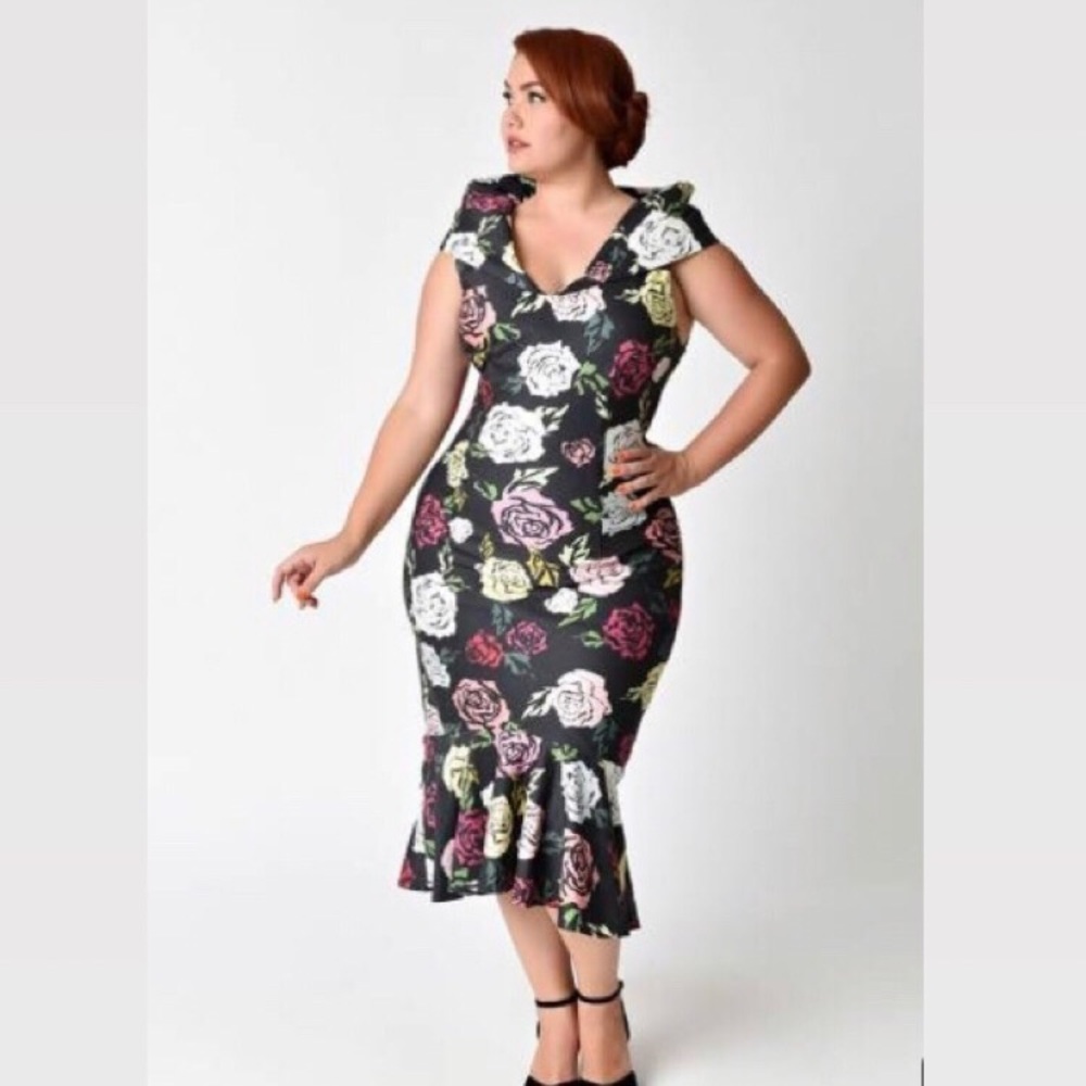 Janie Bryant for Unique Vintage wiggle dress